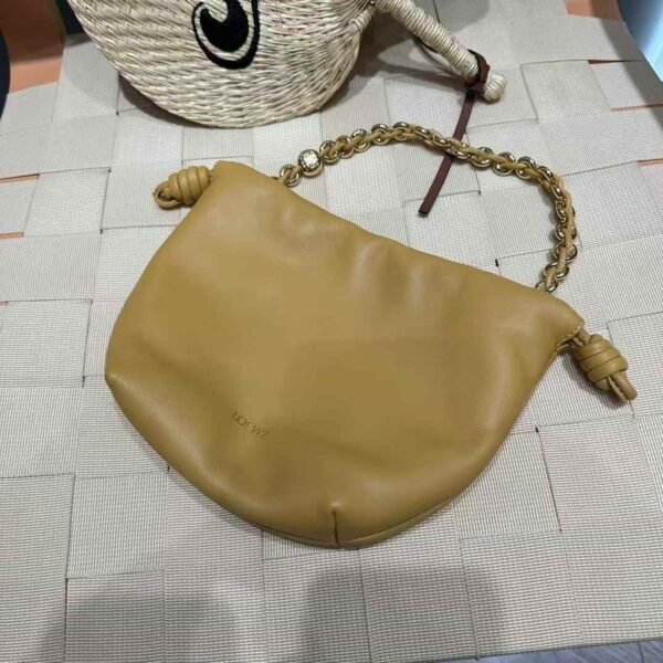 LOEWE Mini Flamenco purse in mellow nappa lambskin