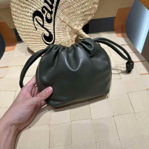 LOEWE Mini Flamenco purse in mellow nappa lambskin
