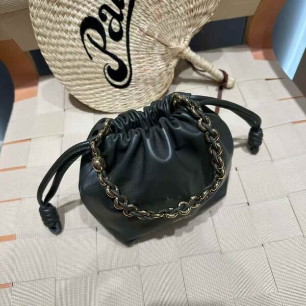 LOEWE Mini Flamenco purse in mellow nappa lambskin