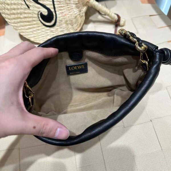 LOEWE Mini Flamenco purse in mellow nappa lambskin