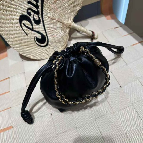 LOEWE Mini Flamenco purse in mellow nappa lambskin