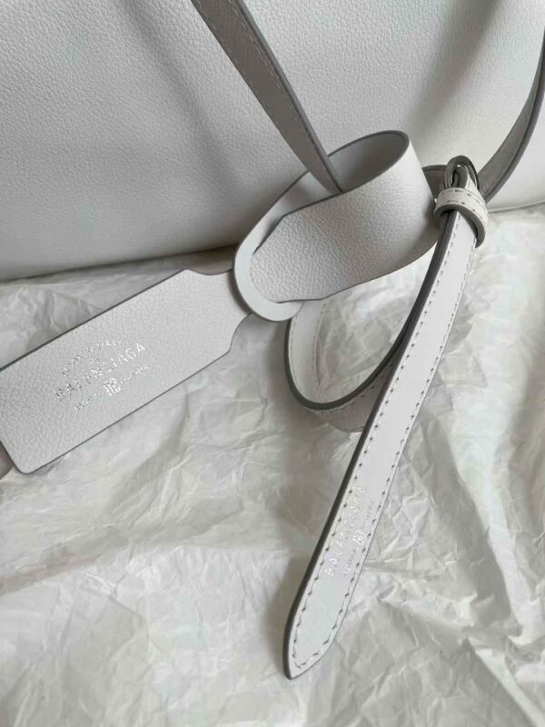 BALENCIAGA Women's Carrie Bowling Bag in White