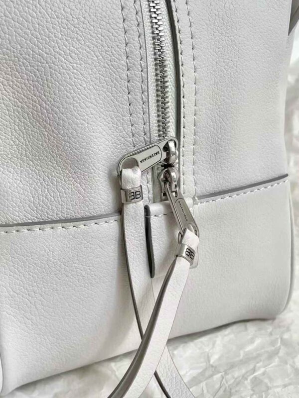 BALENCIAGA Women's Carrie Bowling Bag in White
