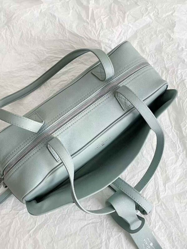 BALENCIAGA Women's Carrie Bowling Bag  in Mineral Green