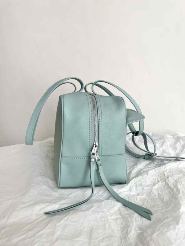 BALENCIAGA Women's Carrie Bowling Bag  in Mineral Green