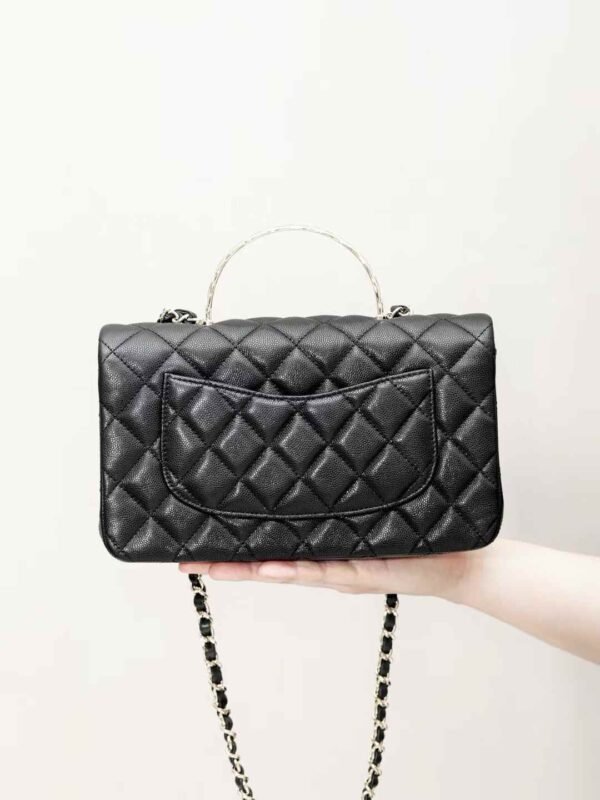 CHANEL Flap Bag with Top Handle