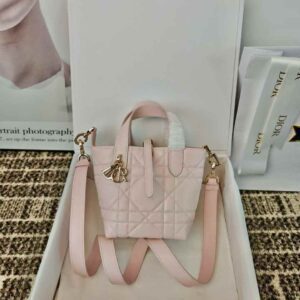 Dior Toujours Vertical Nano Tote Bag
