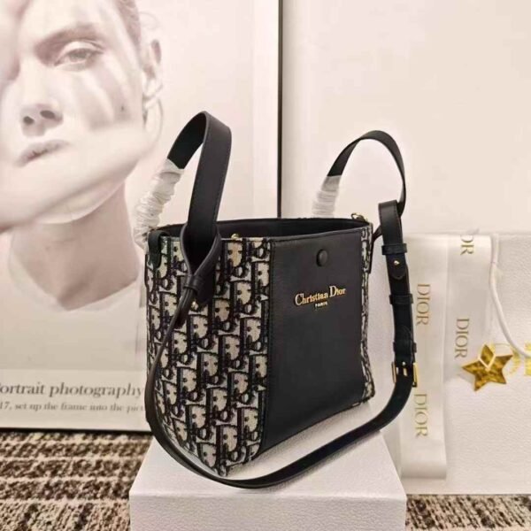DIOR Small Signature Bucket Bag