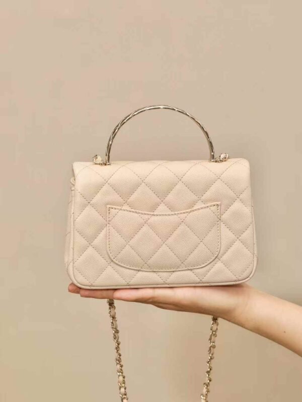 CHANEL Mini Flap Bag with Top Handle