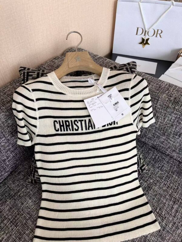 DIOR Striped T-shirt