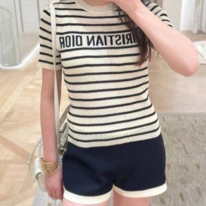 DIOR Striped T-shirt