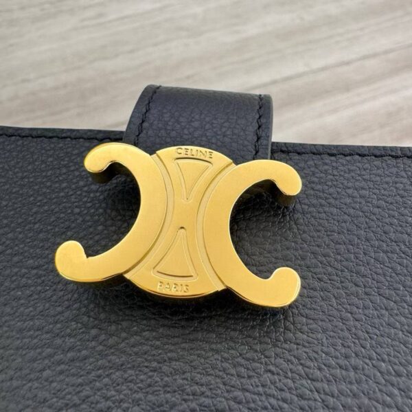 CELINE ACCORDEON CARD HOLDER NINO IN SUPPLE GRAINED CALFSKIN