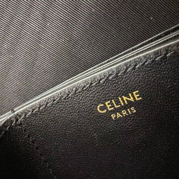 CELINE ACCORDEON CARD HOLDER NINO IN SUPPLE GRAINED CALFSKIN