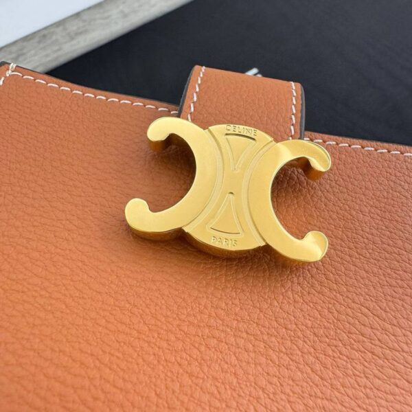 CELINE ACCORDEON CARD HOLDER NINO IN SUPPLE GRAINED CALFSKIN