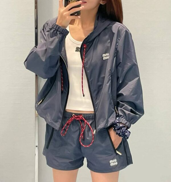 MIUMIU Coat + shorts