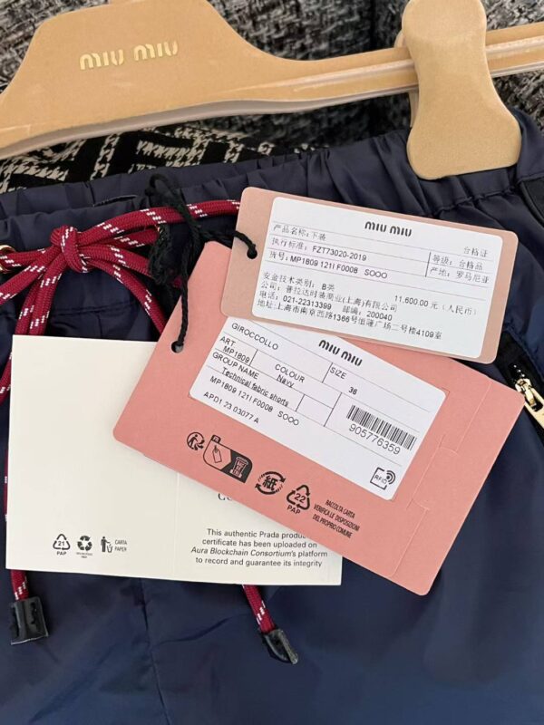 MIUMIU Coat + shorts