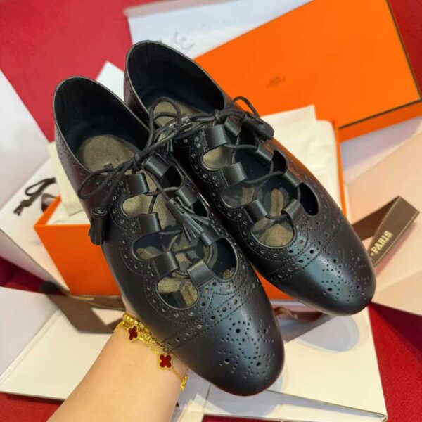 HERMES Mary Jane Shoes