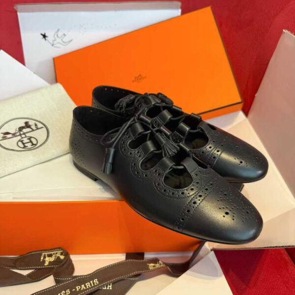 HERMES Mary Jane Shoes