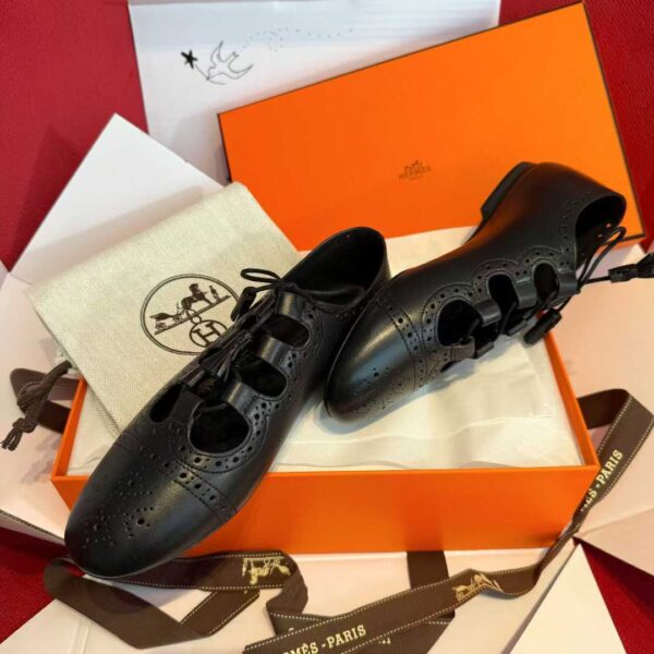 HERMES Mary Jane Shoes