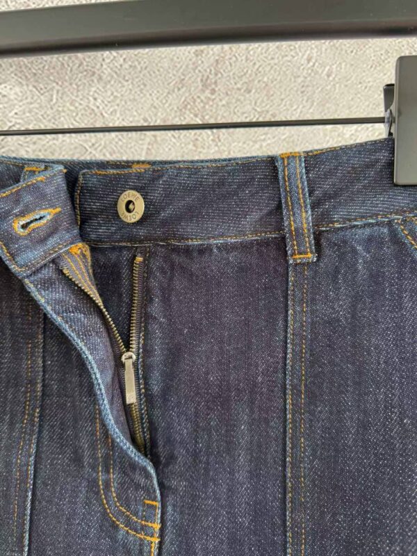 LOEWE Cowboy coat + short skirt