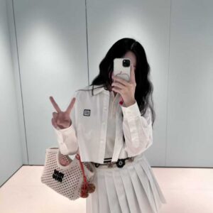 MIUMIU 25 spring and summer shirts + short skirts