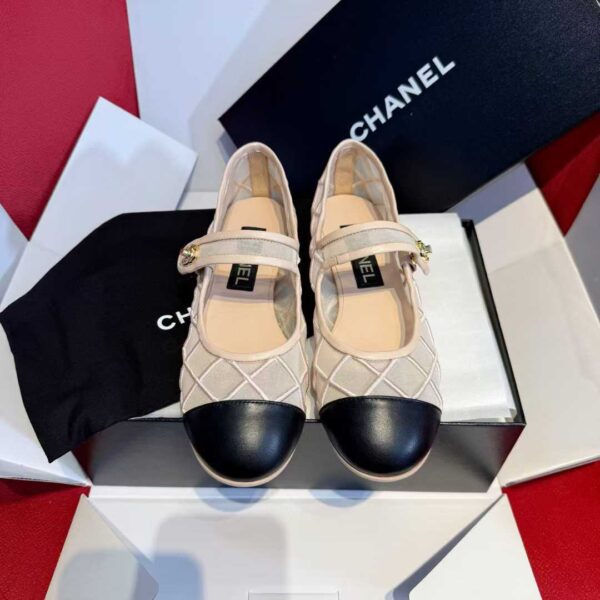 CHANEL 25M COCO  BEACH Mary Jane Shoes
