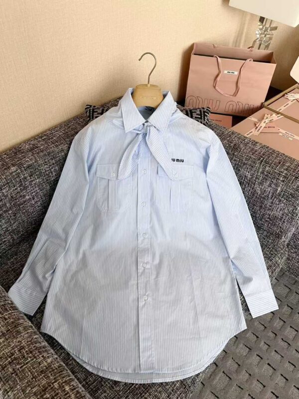MIUMIU Striped shirt
