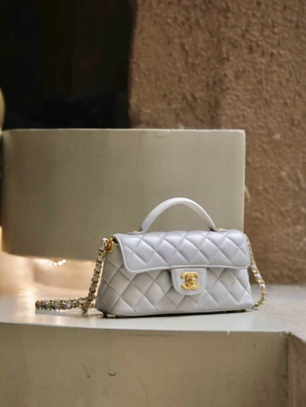 CHANEL Flap Bag with Top Handle