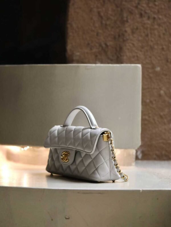 CHANEL Flap Bag with Top Handle