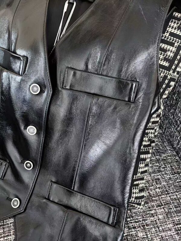 CHANEL Sheepskin vest