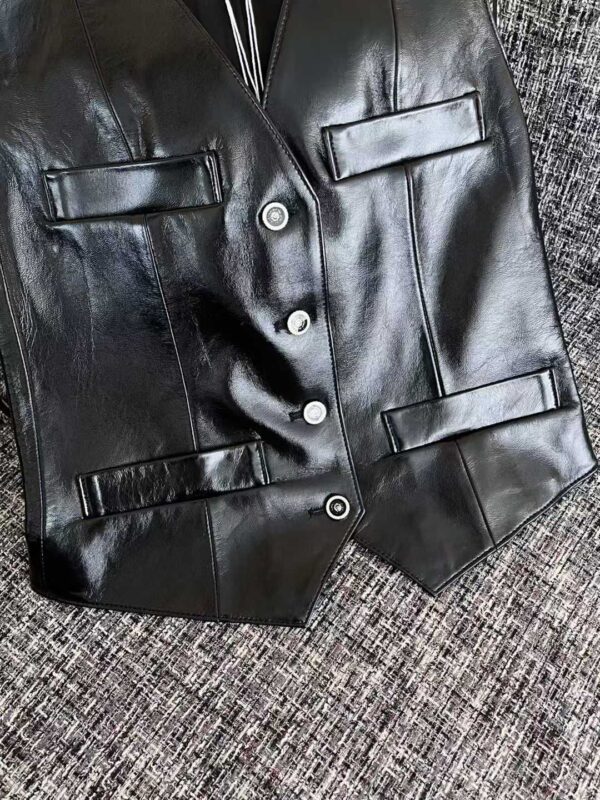 CHANEL Sheepskin vest