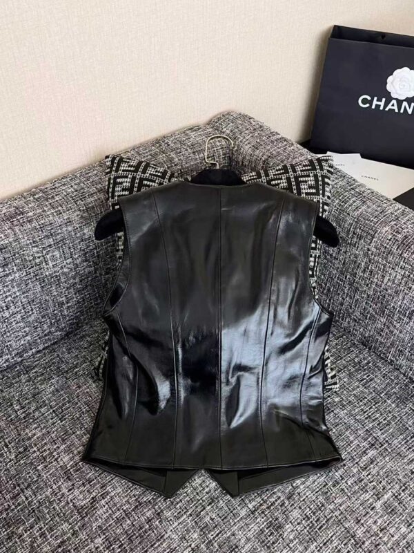 CHANEL Sheepskin vest