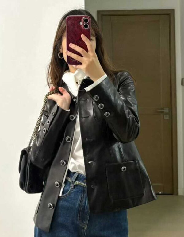 CHANEL Sheepskin coat