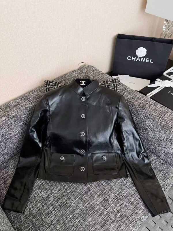 CHANEL Sheepskin coat