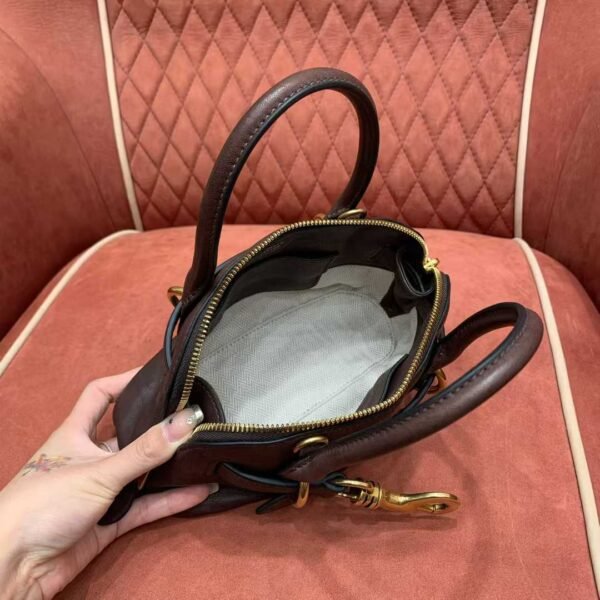 MIUMIU Aventure nappa leather top-handle bag