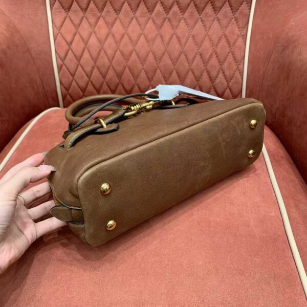 MIUMIU Aventure nappa leather top-handle bag