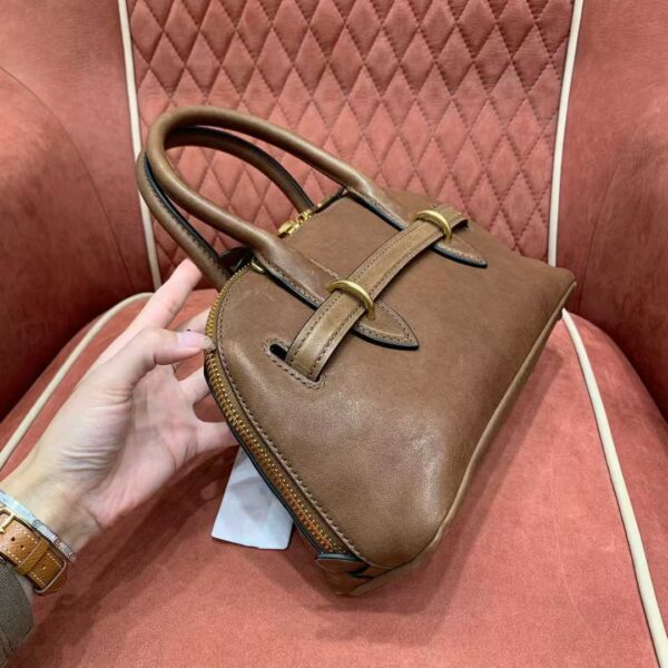 MIUMIU Aventure nappa leather top-handle bag