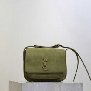 YSL NIKI satchel in suede