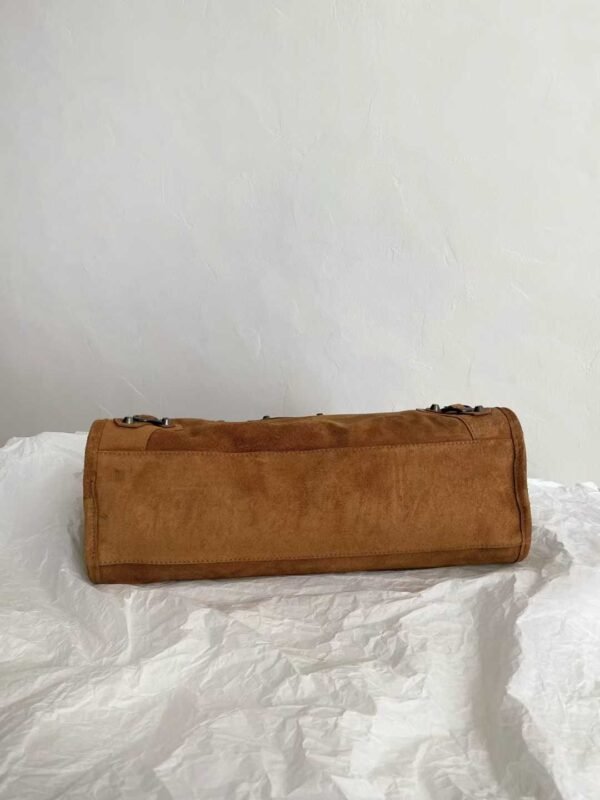 BALENCIAGA Women's Le City Bag Medium in Light Espresso