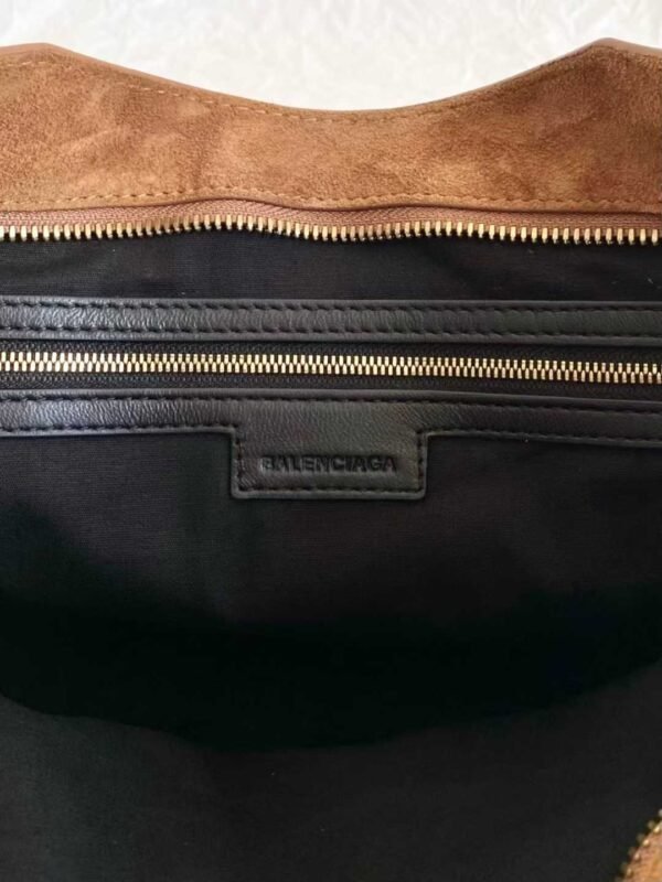 BALENCIAGA Women's Le City Bag Medium in Light Espresso