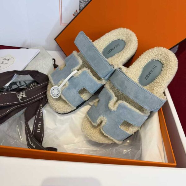 HERMES Second uncle Mao slippers