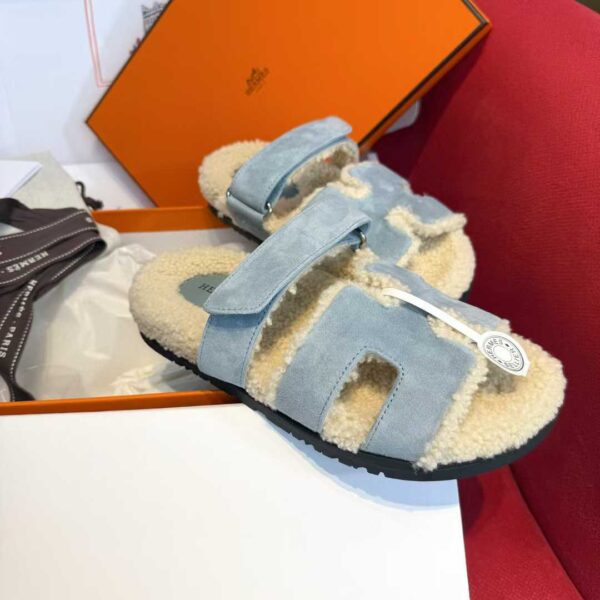 HERMES Second uncle Mao slippers