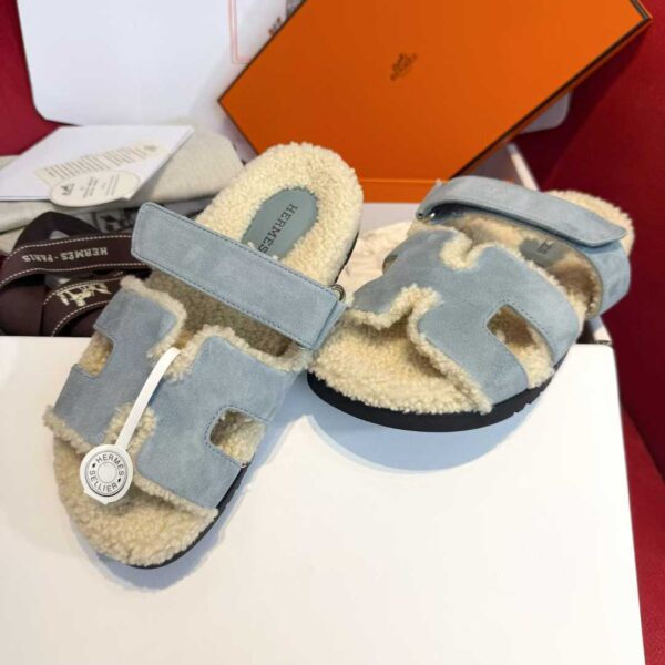 HERMES Second uncle Mao slippers