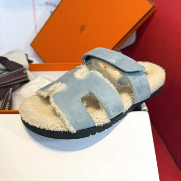 HERMES Second uncle Mao slippers