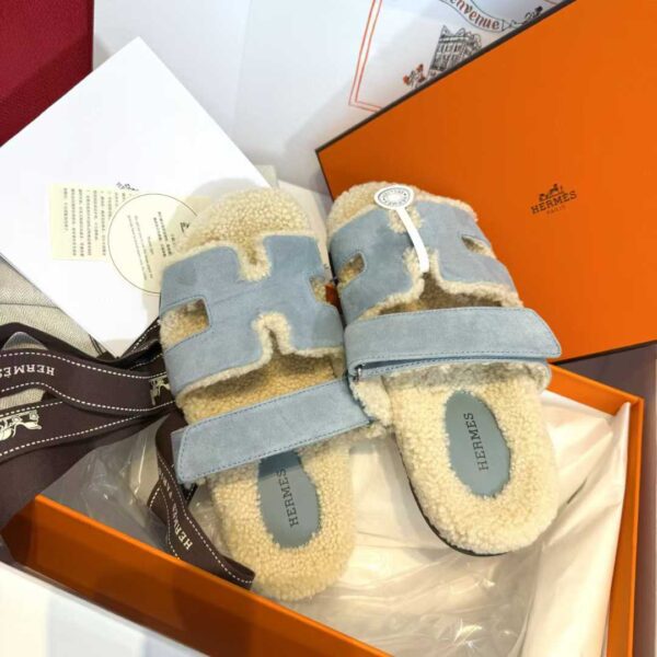 HERMES Second uncle Mao slippers