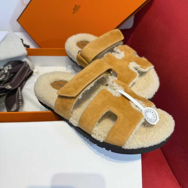 HERMES Second uncle Mao slippers