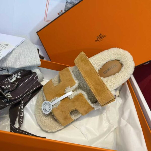 HERMES Second uncle Mao slippers