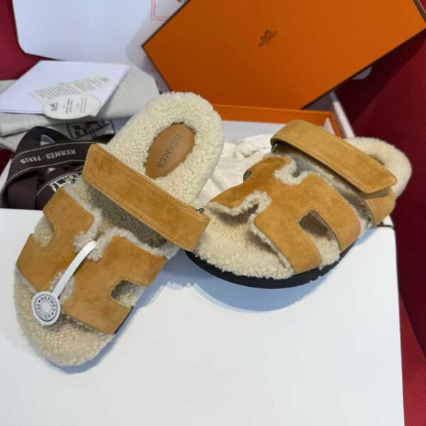 HERMES Second uncle Mao slippers
