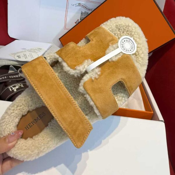 HERMES Second uncle Mao slippers