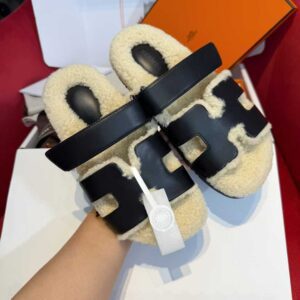 HERMES Second uncle Mao slippers